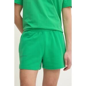 Pangaia Organic Cotton Shorts Green Pull On Loungewear Casual Womens Size XXS